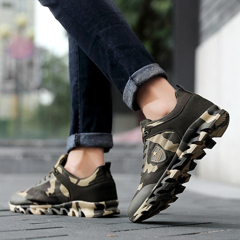 Unisex Breathable Camouflage Walking/Jogging Sneakers