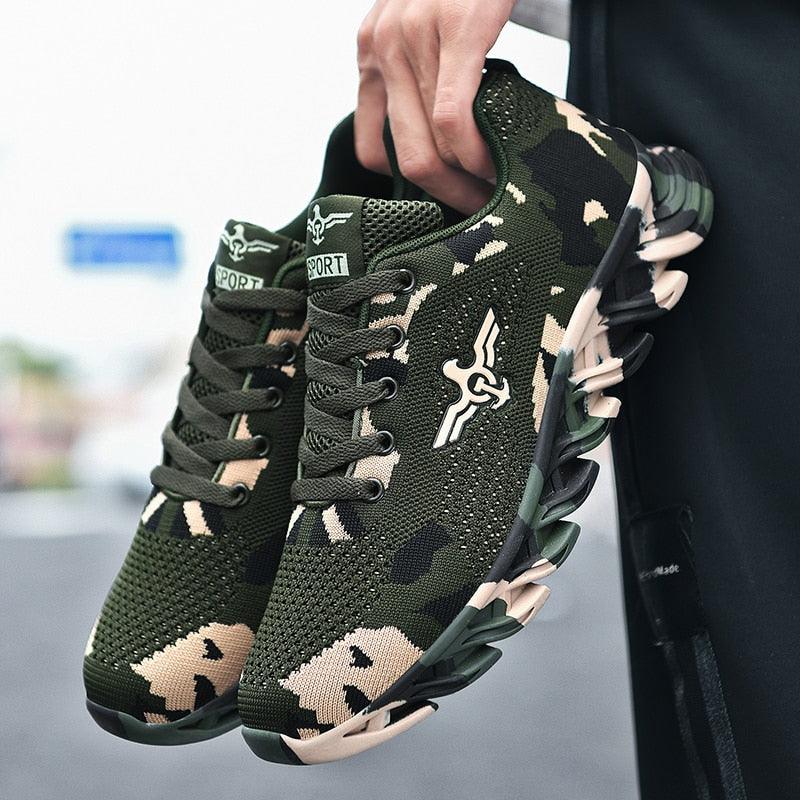 Unisex Breathable Camouflage Walking/Jogging Sneakers