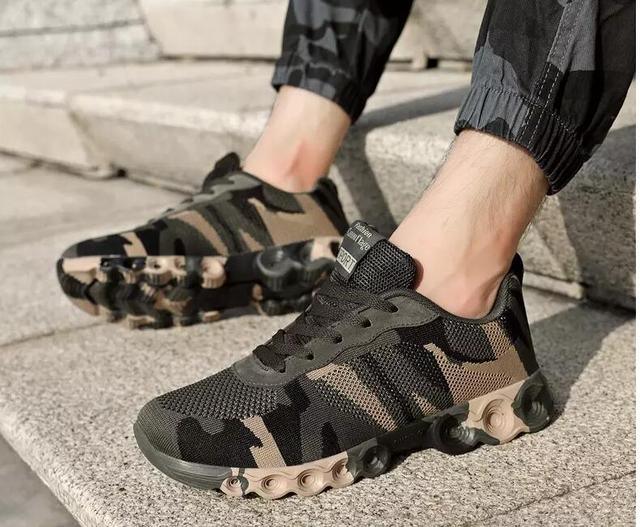 Unisex Breathable Camouflage Walking/Jogging Sneakers