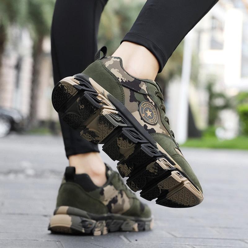 Unisex Breathable Camouflage Walking/Jogging Sneakers