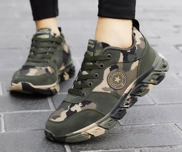 Unisex Breathable Camouflage Walking/Jogging Sneakers