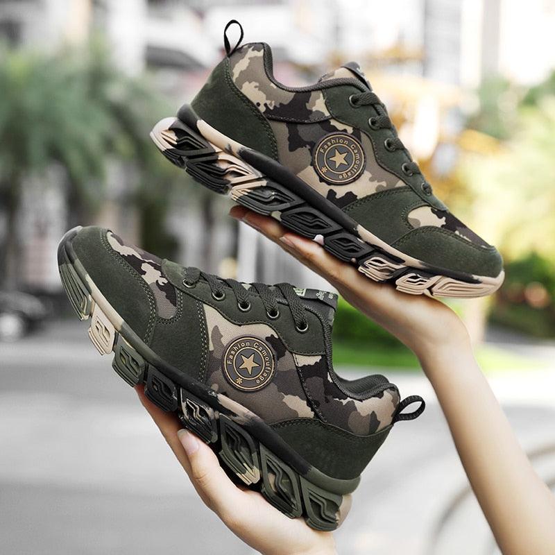 Unisex Breathable Camouflage Walking/Jogging Sneakers