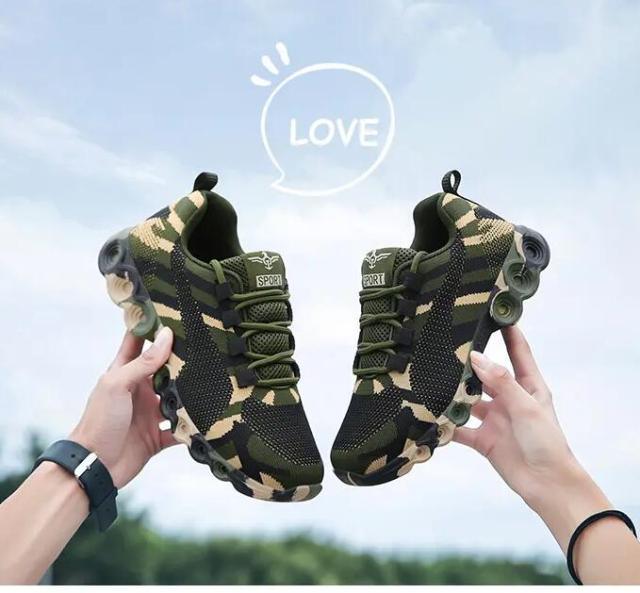 Unisex Breathable Camouflage Walking/Jogging Sneakers
