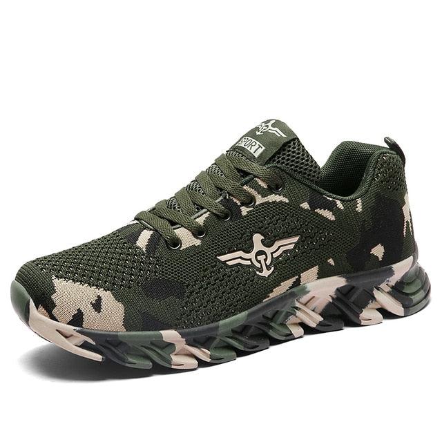 Unisex Breathable Camouflage Walking/Jogging Sneakers