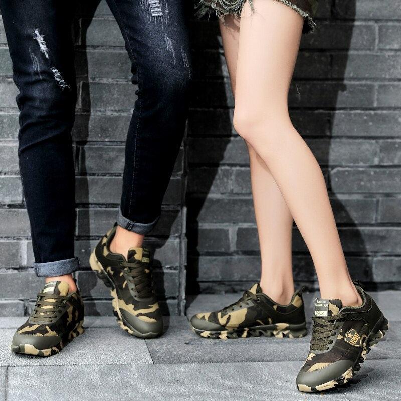 Unisex Breathable Camouflage Walking/Jogging Sneakers
