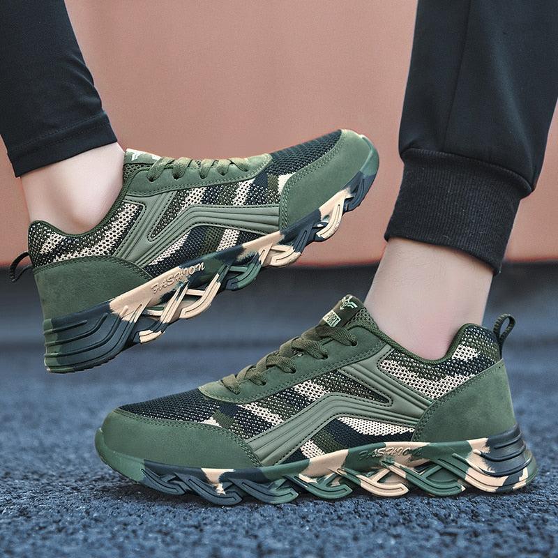 Unisex Breathable Camouflage Walking/Jogging Sneakers