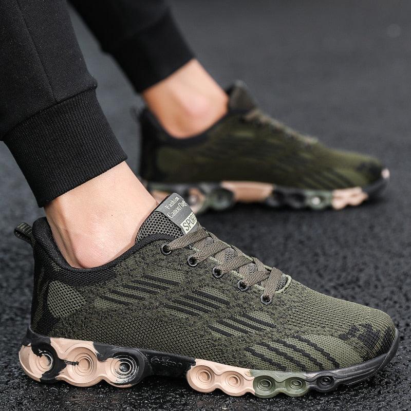 Unisex Breathable Camouflage Walking/Jogging Sneakers
