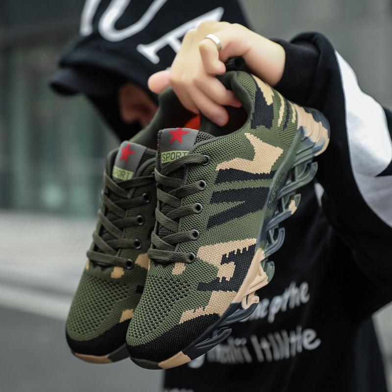 Unisex Breathable Camouflage Walking/Jogging Sneakers