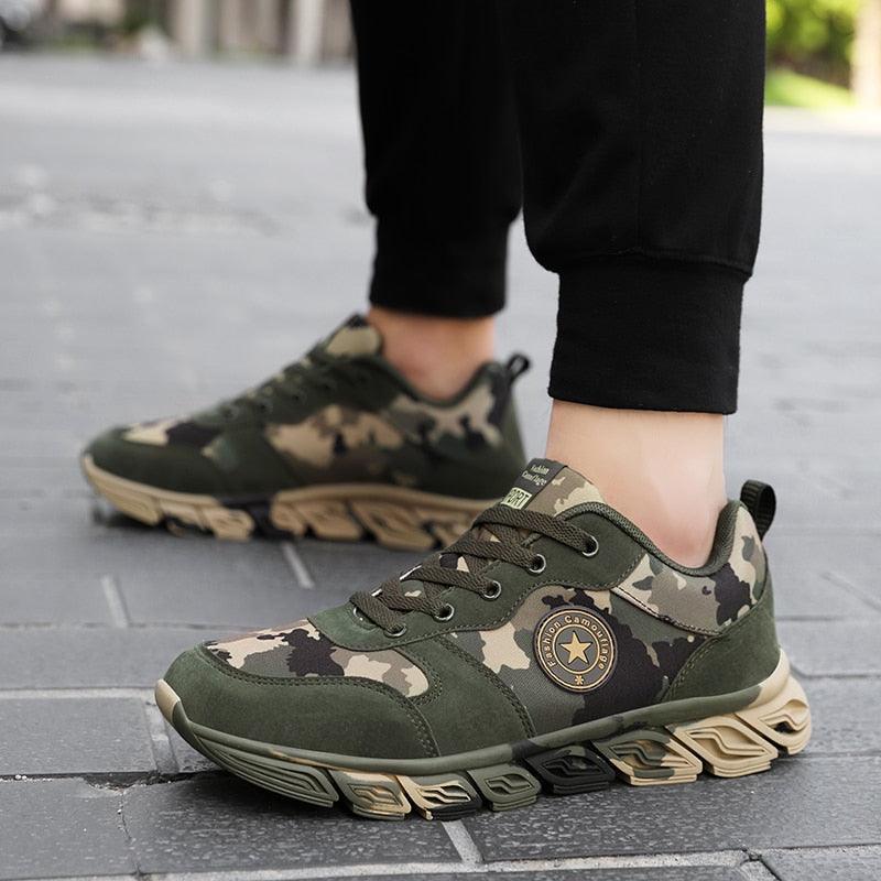 Unisex Breathable Camouflage Walking/Jogging Sneakers