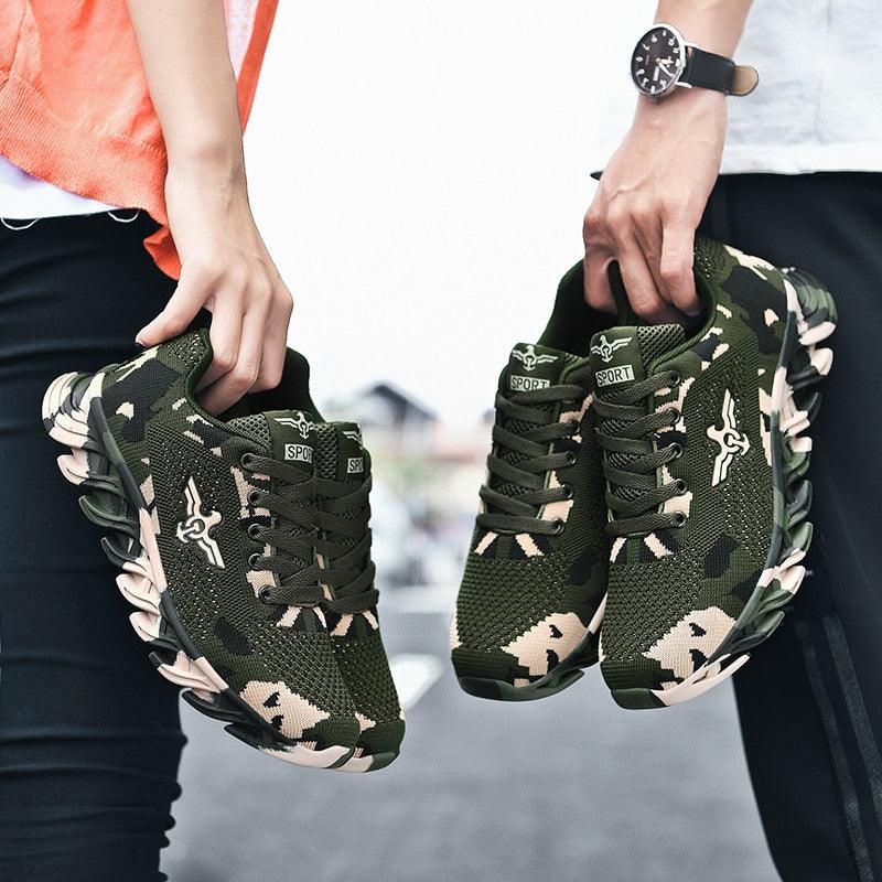 Unisex Breathable Camouflage Walking/Jogging Sneakers