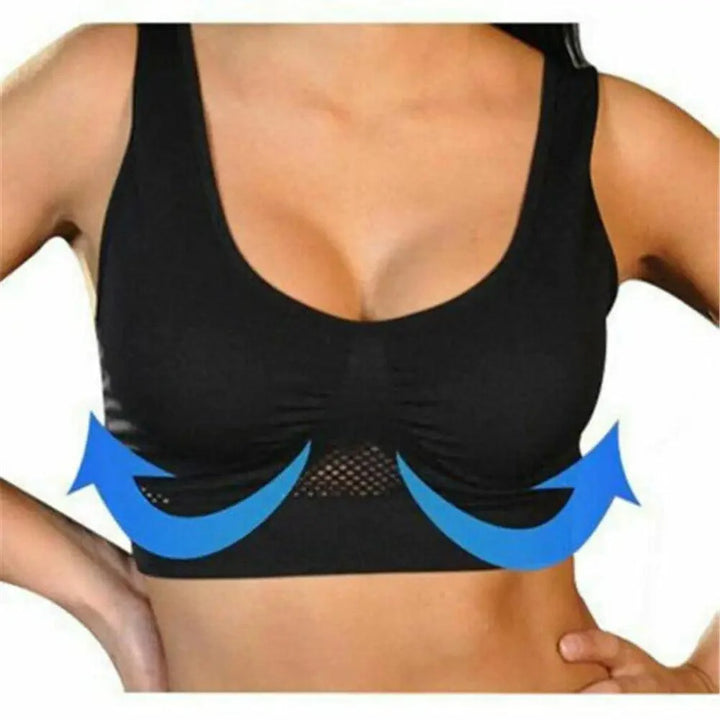 Women's Vintage Style Comfortable Aire Posture Correct Sports Bra