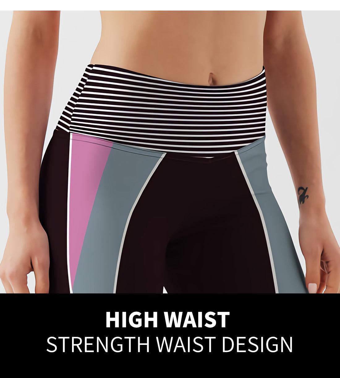 Women's Leggings High Waisted Compression For Yoga Running Gym & Everyday Fitness