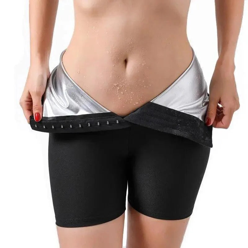 Women's Hot Thermo Weight Compression Sweat Sauna Leggings