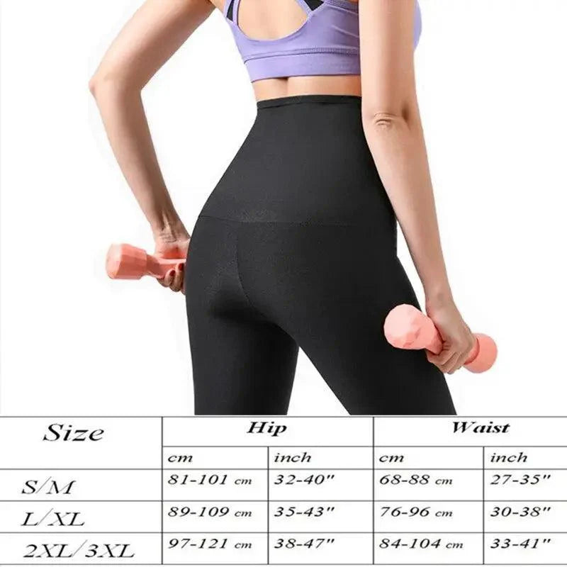 Women's Hot Thermo Weight Compression Sweat Sauna Leggings