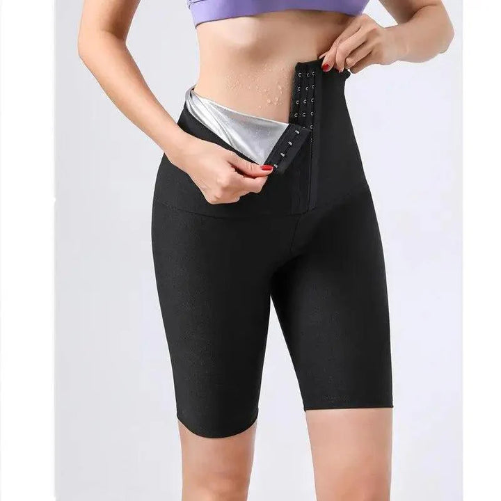Women's Hot Thermo Weight Compression Sweat Sauna Leggings