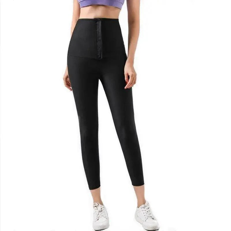 Women's Hot Thermo Weight Compression Sweat Sauna Leggings