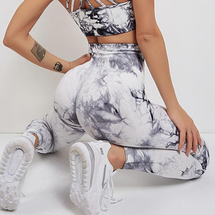 Women's Lifting High Waisted Seamless Leggings For Gym Workouts