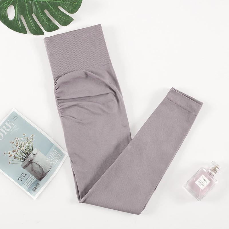 Women's Slim High Waist Seamless Yoga Workout Leggings
