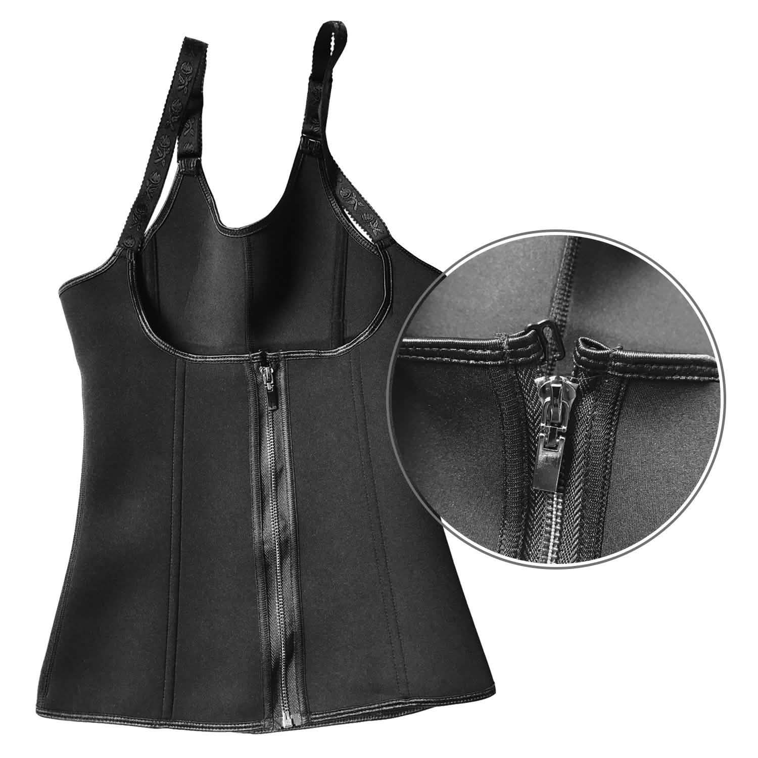 Women's Zippered Waist Trainer Corset